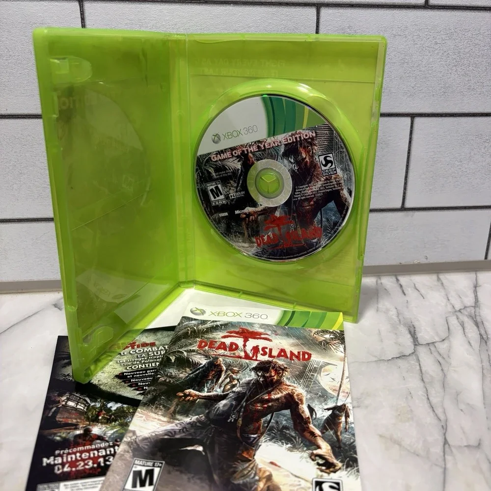 Dead Island Game of the Year Edition Platinum Hits Xbox 360 CIB Manual Tested